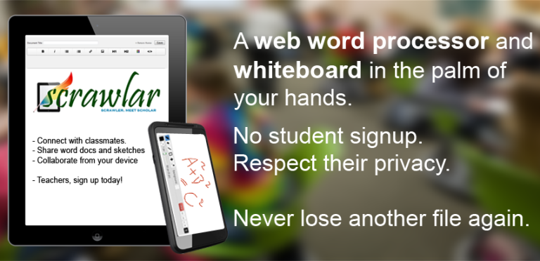 @scrawlar has been overhauled! A new web whiteboard & word processor all in one.