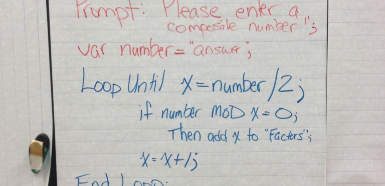 Finding The Factors of a Number Using Computer Science by @mraspinall #edtech