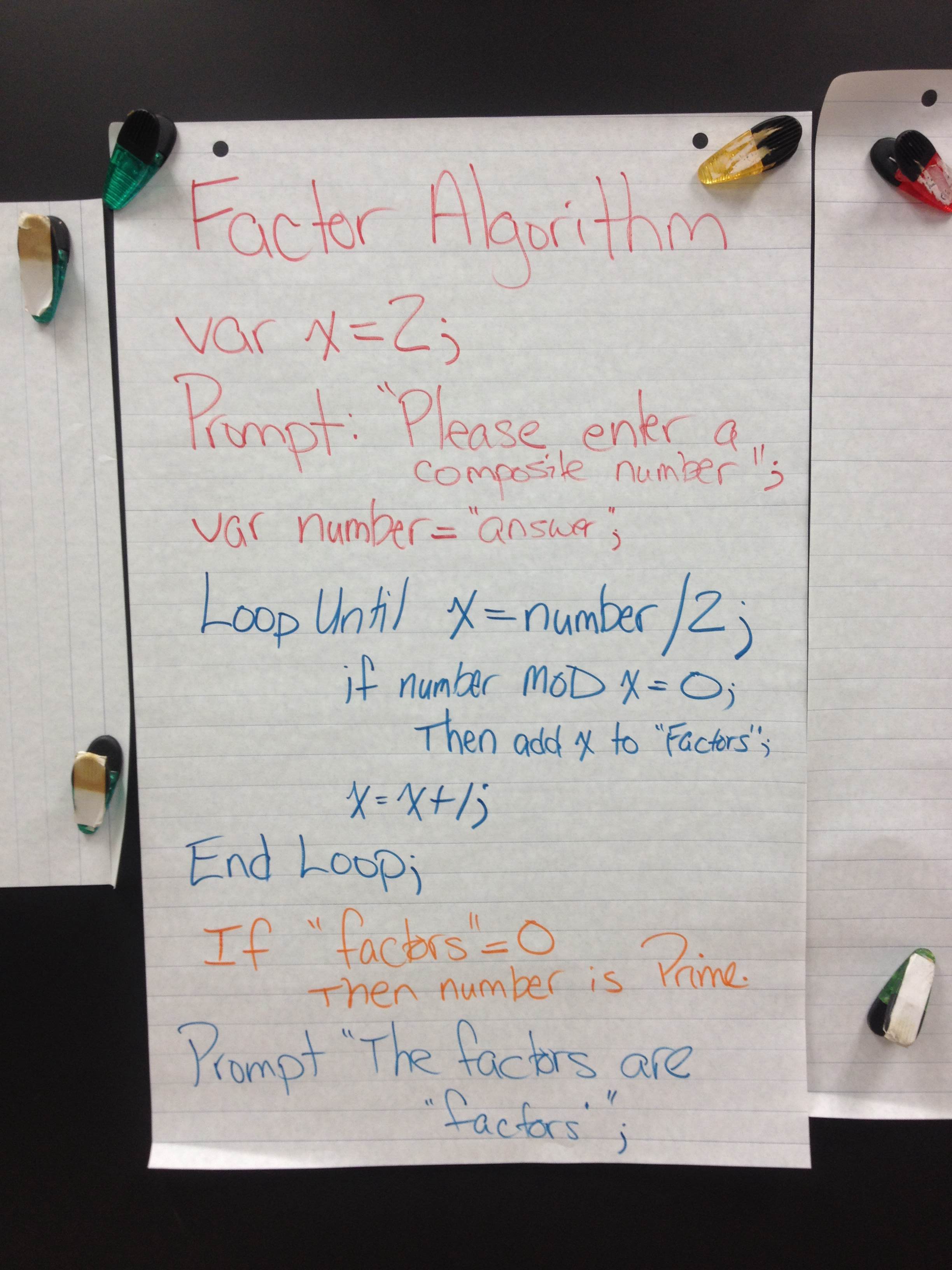 Finding The Factors of a Number Using Computer Science by @mraspinall #edtech