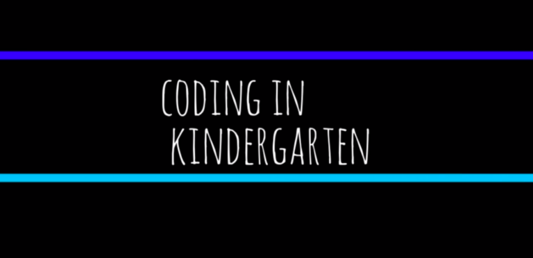 Coding in Kindergarten via @McMenemyTweets