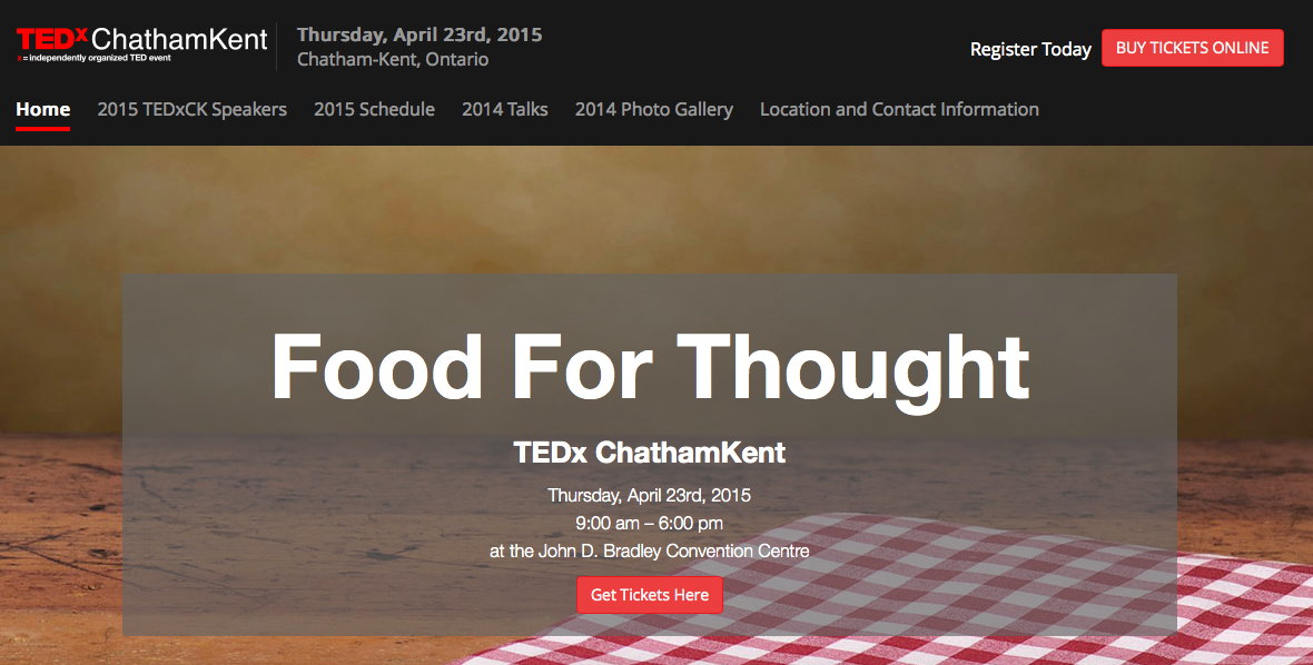 Food For Thought - Highlights From #TEDxCK