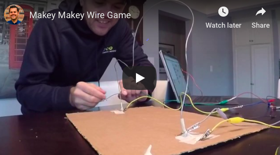 The Makey Makey Wire Game