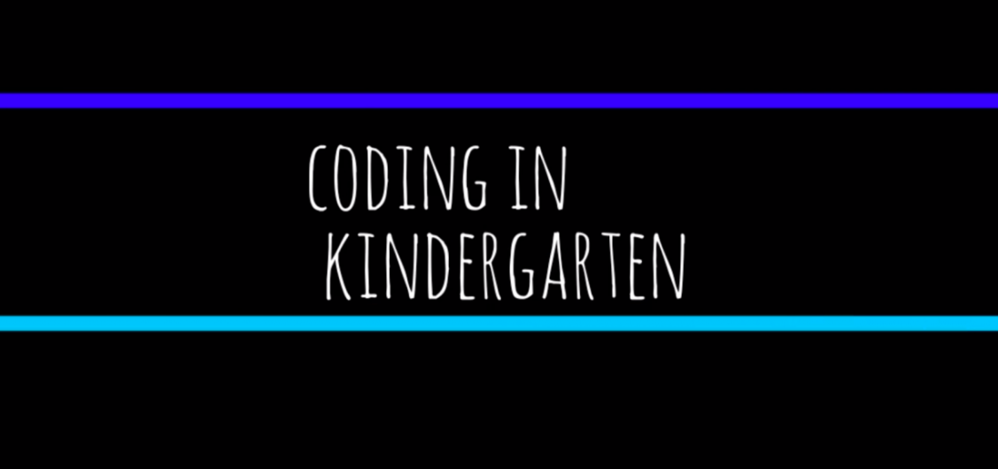 Coding in Kindergarten via @McMenemyTweets